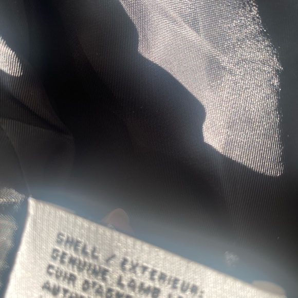 DKNYC lamb black leather jacket - Picture 5 of 5